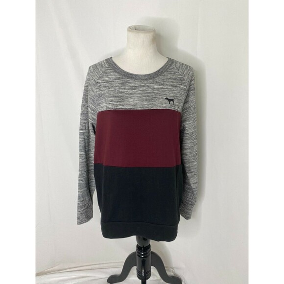 Pink Sweatshirt Women’s Victoria's Secret Lightweight Pullover Size Medium - Picture 2 of 6